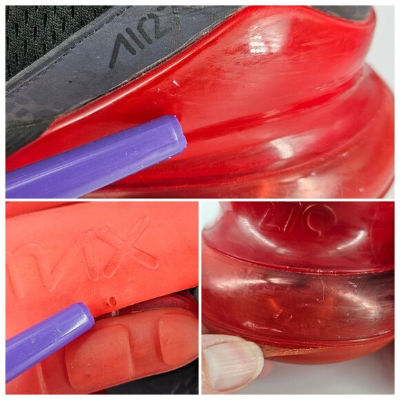 Nike Air Max 270 Sneakers Shoes Mens 13 Running Reflective Safari BQ6525-001 - Picture 9 of 10